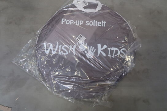 2 stk. Wishkids UV50+ Pop-Up Telt - Grey