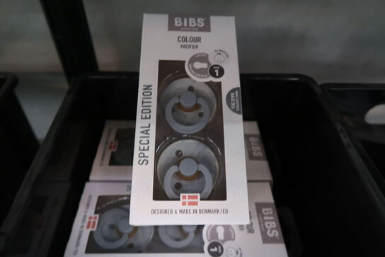 9 pk. Bibs 2-pak rund sut, str 1 - Tie Dye Cloud/Ivory