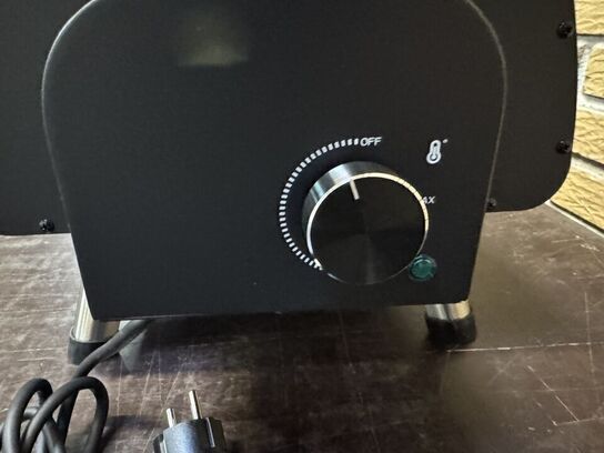 Elektrisk 12" pizzaovn med pizzasten 2200W