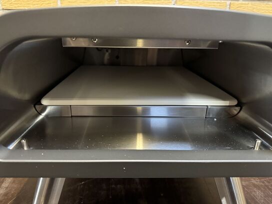 Elektrisk 12" pizzaovn med pizzasten 2200W