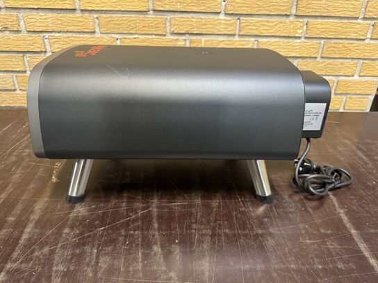 Elektrisk 12" pizzaovn med pizzasten 2200W