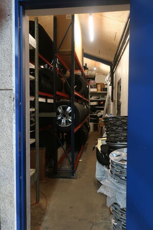 Dækreol med dæk og fælge