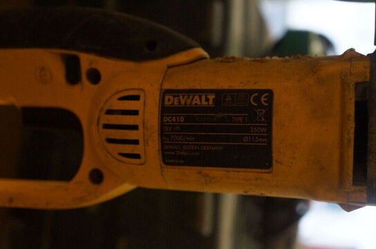 Vinkelsliber DEWALT DC410