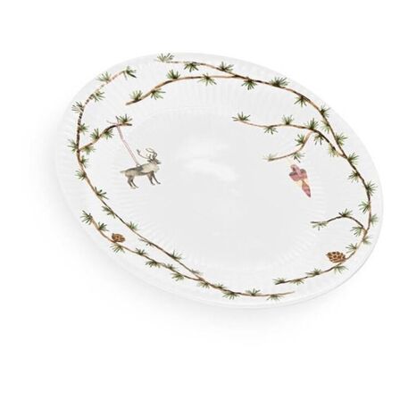 KÄHLER Hammershøi Christmas ovalt fad 2020