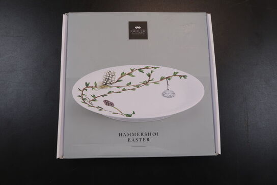 4 stk. Kähler Hammershøi Easter tallerken 22 cm