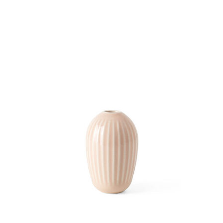 3 stk. Kähler Hammershøi vase rosa 8,5 cm