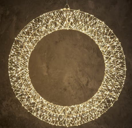 Day LED Krans med timer 50cm