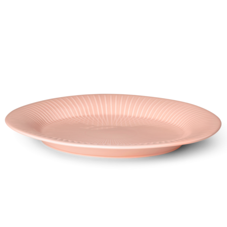Kähler Hammershøi ovalt fad lyserød 28,5 cm