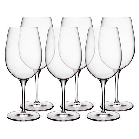 6 stk. Luigi Bormioli Palace rødvinsglas 57 cl