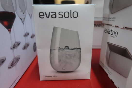 4 stk. Eva Solo glas røgfarvet 48 cl