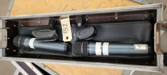 2 stk. Sennheisser trådløse mikrofoner