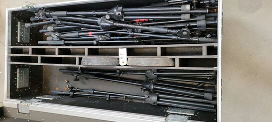 flight m/ Mikrofonstativer