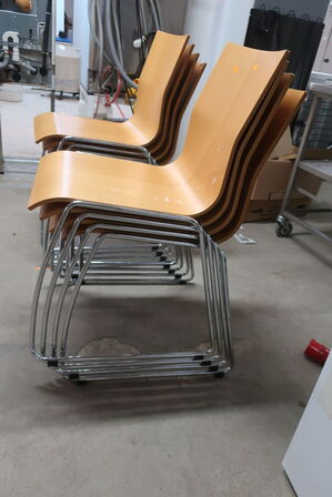 8 stk. spisebordsstole FREDERICIA FURNITURE / Tom Stepp