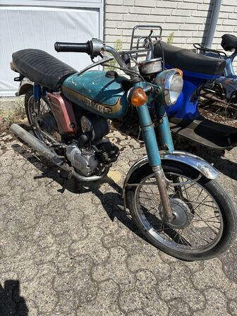 Knallert YAMAHA YB1 4 gear (momsfri)