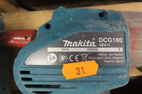 7 stk. Akku-værktøj MAKITA