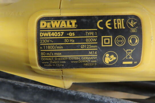 2 stk. El-vinkelslibere DEWALT