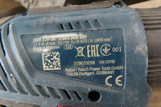 3 stk. Akku-værktøj  BOSCH