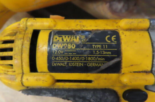 3 stk. Akku-værktøj DEWALT