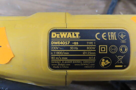2 stk. El-vinkelslibere DEWALT