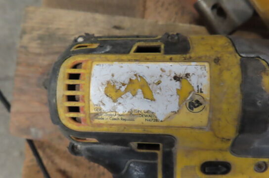 3 stk. Akku-værktøj DEWALT