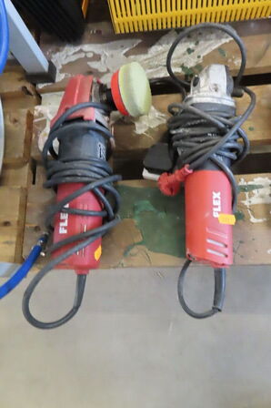 2 stk. Polermaskiner FLEX