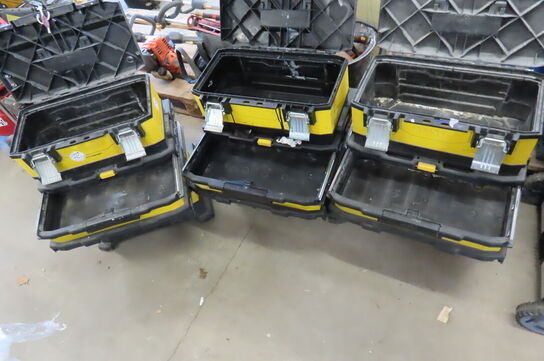 3 stk. Værktøjskasser STANLEY