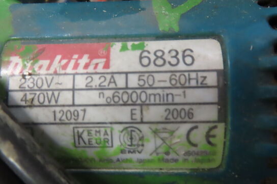 3 stk. El-værktøj MAKITA