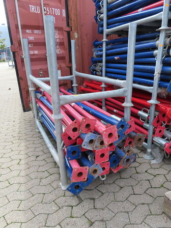 7 stk. rammer med soldater