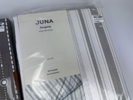 3 sæt ass. Juna sengetøj - 140x220 cm