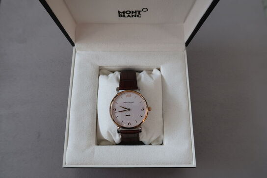 Herreur MONTBLANC Star Steel & Gold Collection 39 mm small seconds aut.