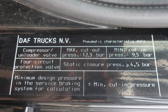 Lastbil DAF CF-serien far