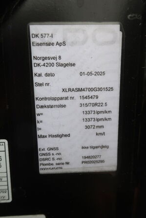 Lastbil DAF CF-serien far