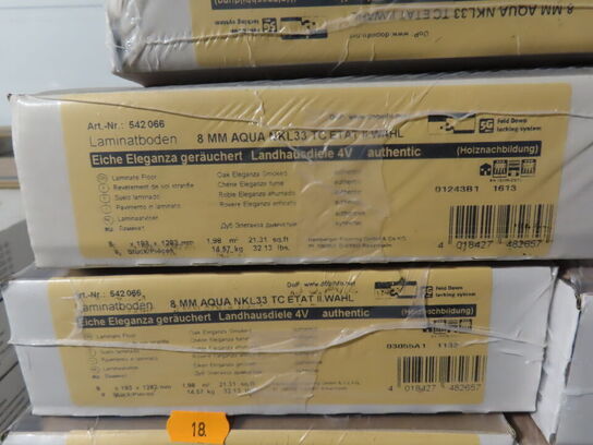 100 kvm. Laminatgulv - Oak Eleganza smoked