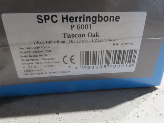 105 kvm. Parketgulv Sildeben - Tuscon Oak