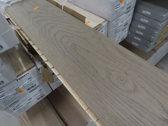 41 kvm. Parketgulv - Oak Graphite Grey