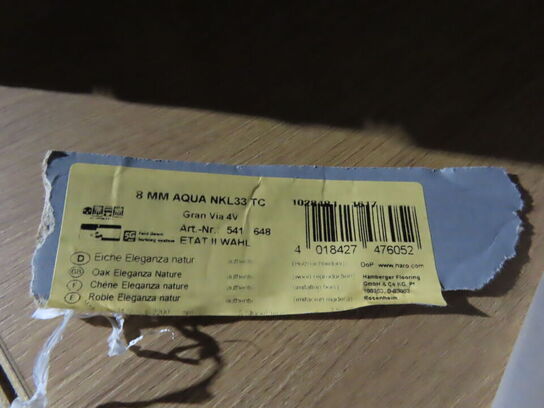 29 kvm. Laminatgulv - Oak Eleganza Nature