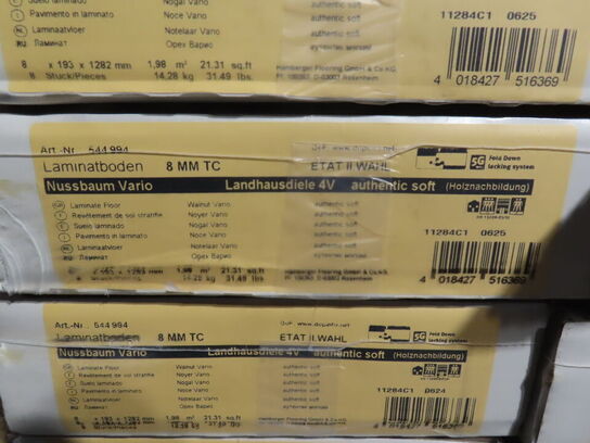 100 kvm. Laminatgulv - Walnut Vario