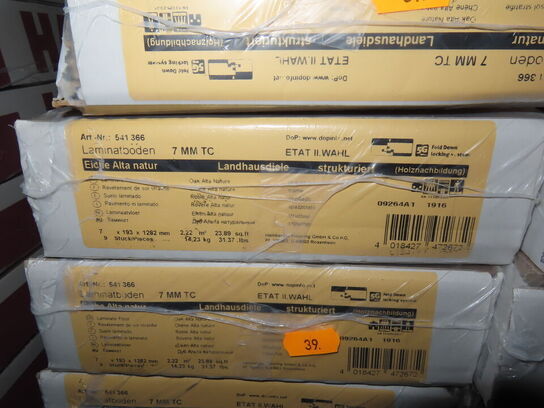 48 kvm. Laminatgulv - Oak  Alta Nature