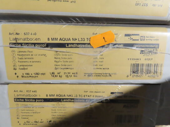 18 kvm. Laminatgulv - Oak Sicilia puro