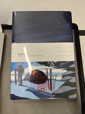 4 stk. notesbog MONTBLANC Fine Stationery Scenic 2.0 MB133180