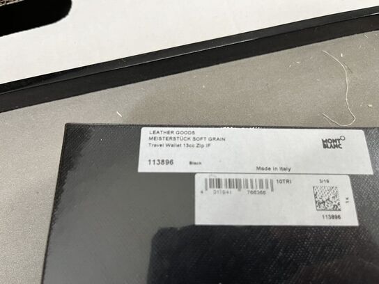 Rejsetaske MONTBLANC Meisterstuck soft grain 11cc MB113896