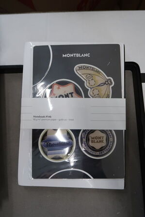 4 stk. notesbog MONTBLANC #146 MST 100 Years MB133114