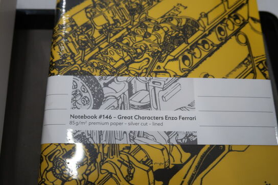 7 stk. notesbog MONTBLANC GC Enzo Ferrari Yellow MB134717