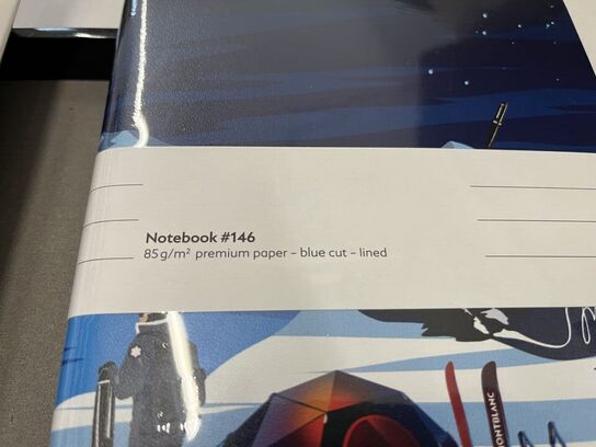 5 stk. notesbog MONTBLANC Fine Stationery Scenic 2.0 MB133180