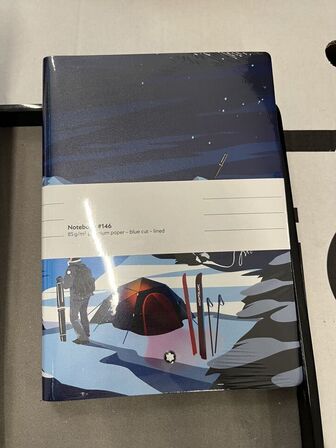 5 stk. notesbog MONTBLANC Fine Stationery Scenic 2.0 MB133180