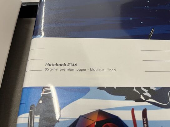 4 stk. notesbog MONTBLANC Fine Stationery Scenic 2.0 MB133180