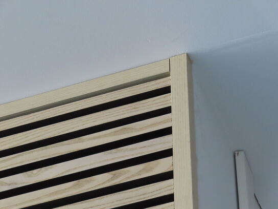 5 stk. Afslutningskante / pynteliste til akustikpaneler - Smoked Oak