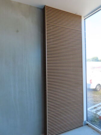 3 stk. Afslutningskante / pynteliste til akustikpaneler - Ask