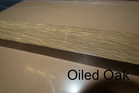 3 stk. Afslutningskante / pynteliste til akustikpaneler - Olied Oak