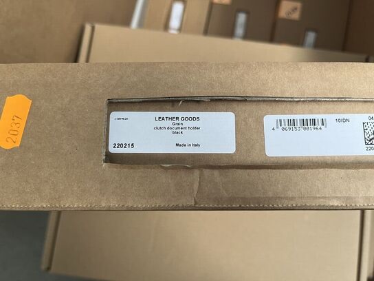 Clutch dokumenttaske MONTBLANC Grain black MB220215